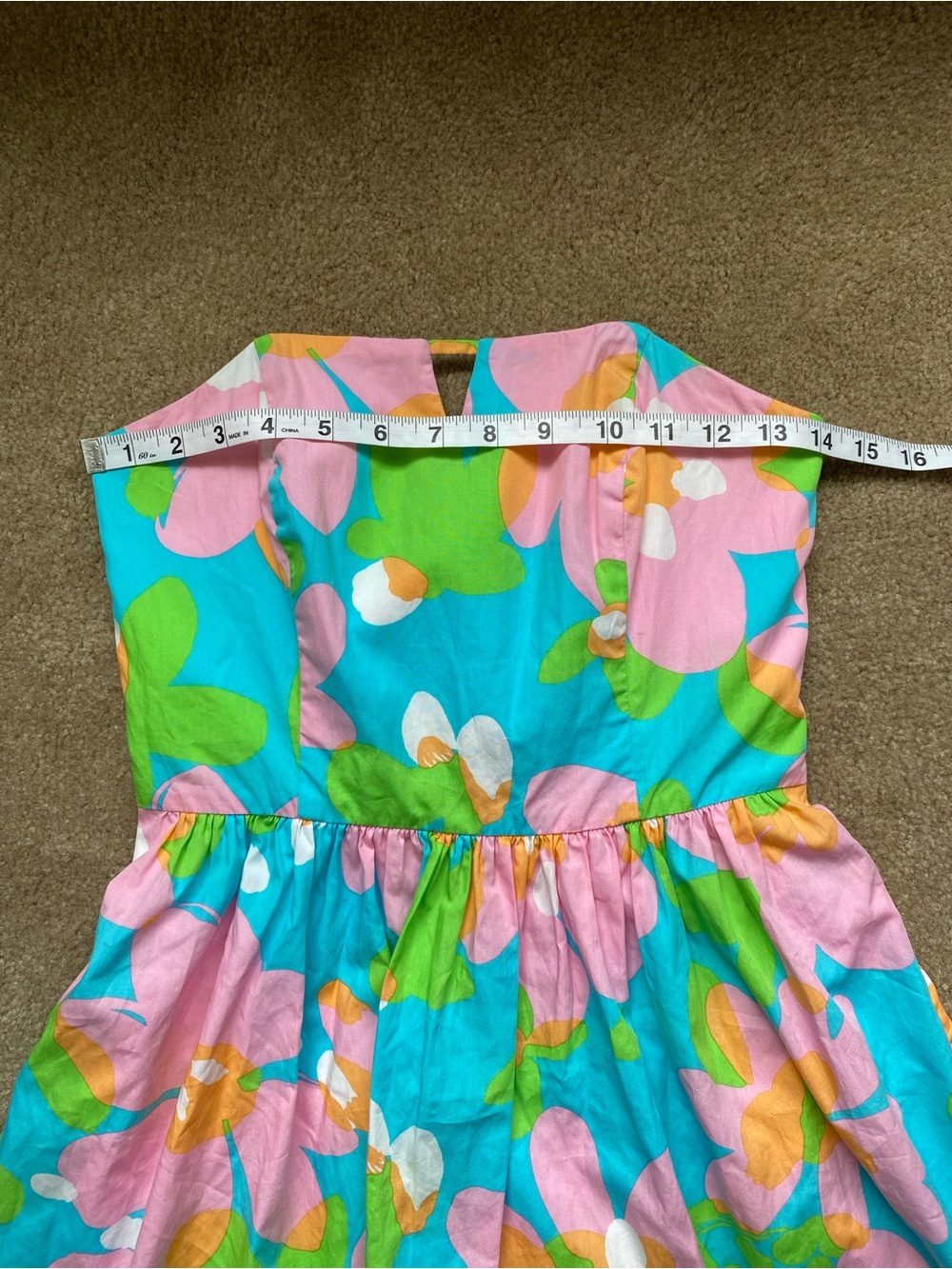 Lilly Pulitzer Richelle Dress Floral Resortwear Beachy Vacation Designer Luxury - Picture 5 of 10